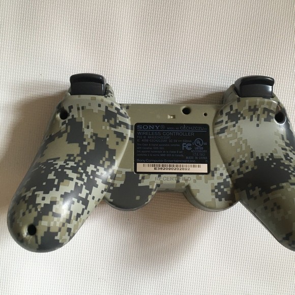 Sony PlayStation 3 PS3 Urban Camouflage Controller OEM DualShock 3 Camo UNTESTED - Picture 2 of 3
